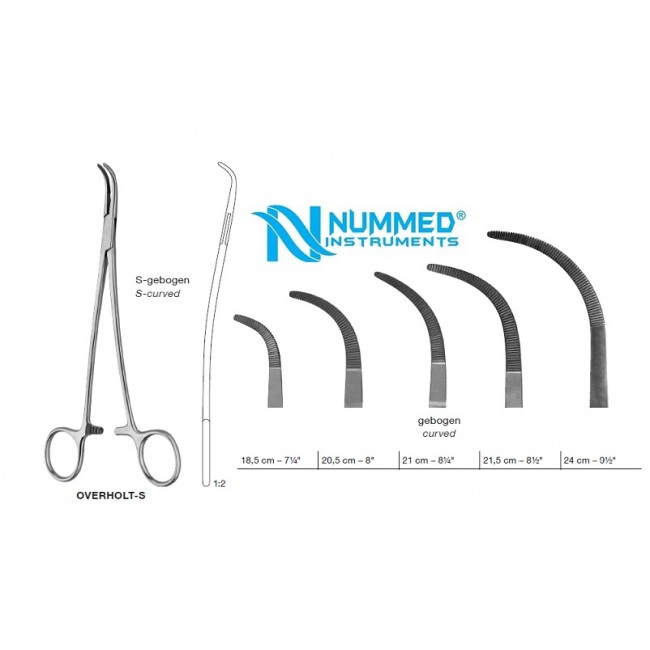 Overholt Forceps,Curved Overholt Forceps,Curved